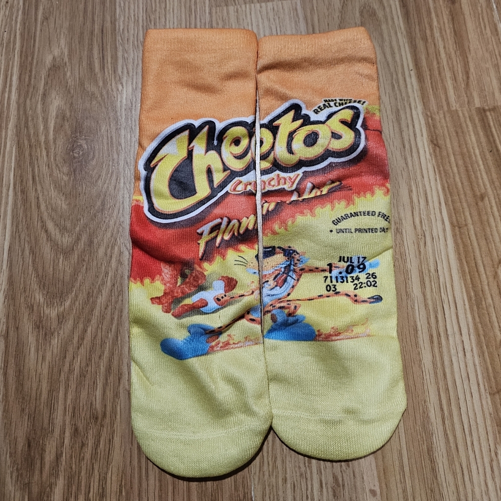 Cheetos crunchy flaming hot